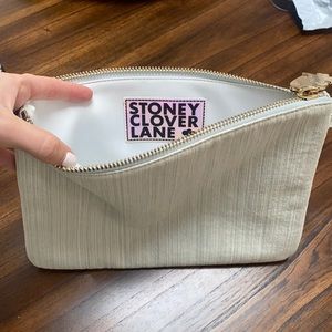 Stoney Clover Lane Flat Pouch in canvas!